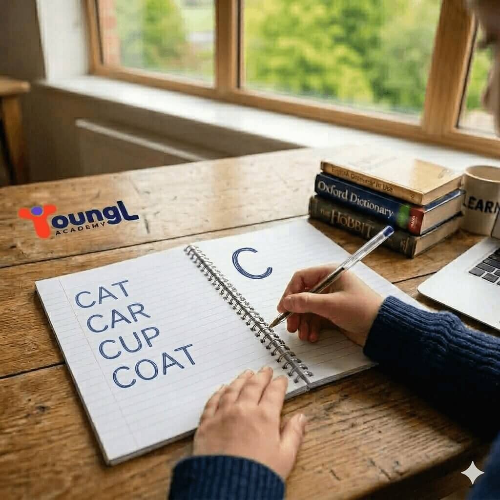 C كلمات انجليزية تبدأ بحرف