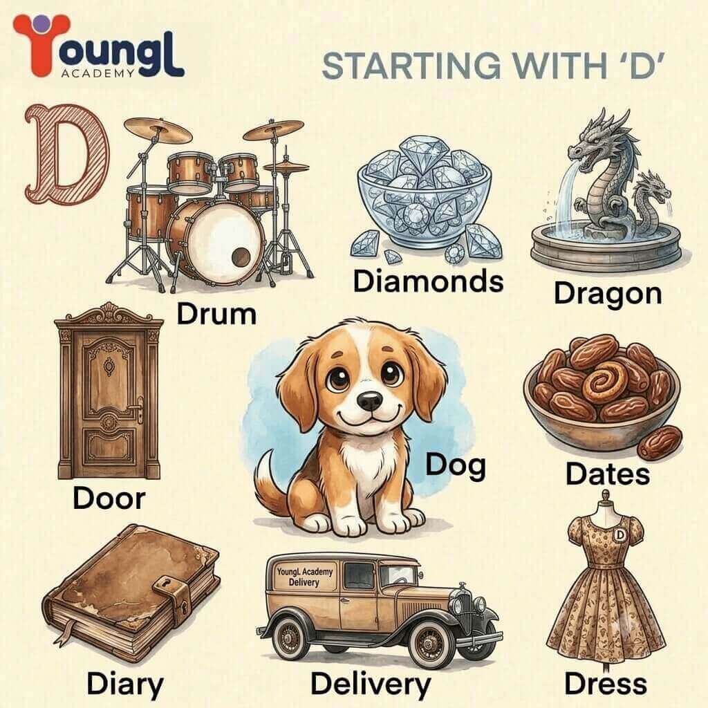 أسهل كلمات تبدأ بحرف D أسهل كلمات تبدأ بحرف D