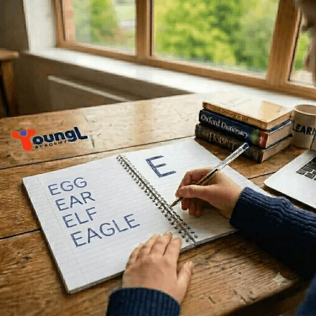 E كلمات انجليزية تبدأ بحرف