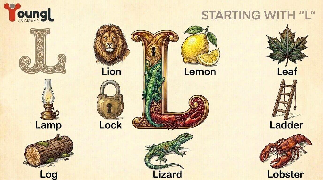 أسهل كلمات تبدأ بحرف الـ L
