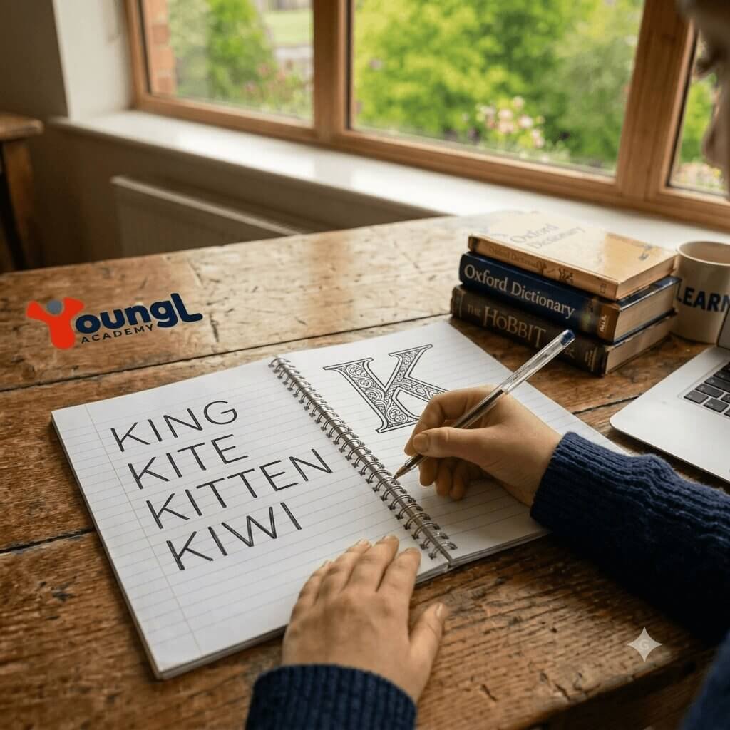 K كلمات انجليزية تبدأ بحرف