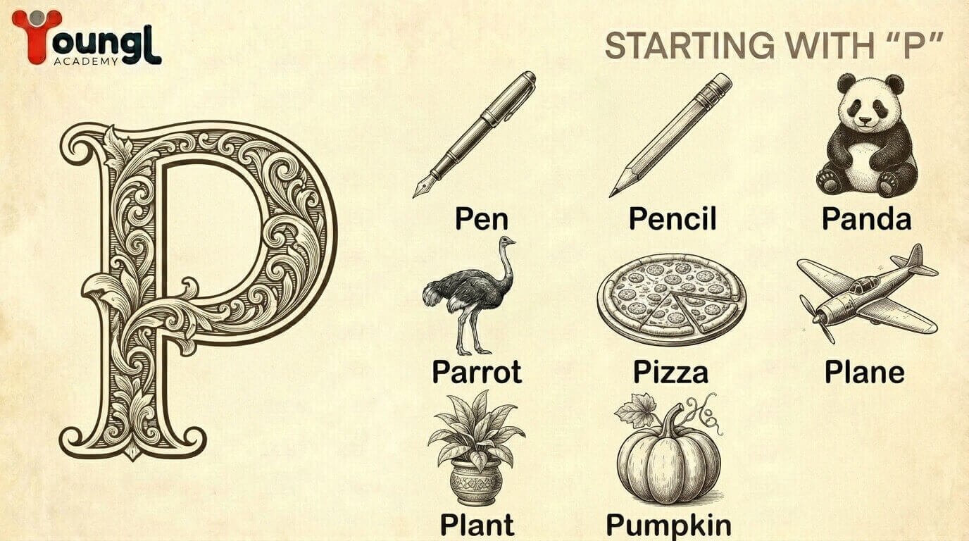أسهل كلمات تبدأ بحرف الـ P أسهل كلمات تبدأ بحرف الـ P