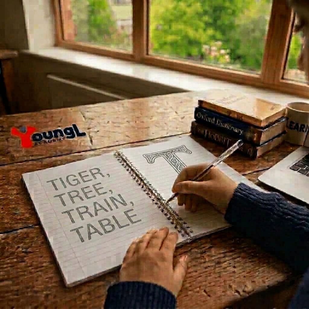 T كلمات انجليزية تبدأ بحرف