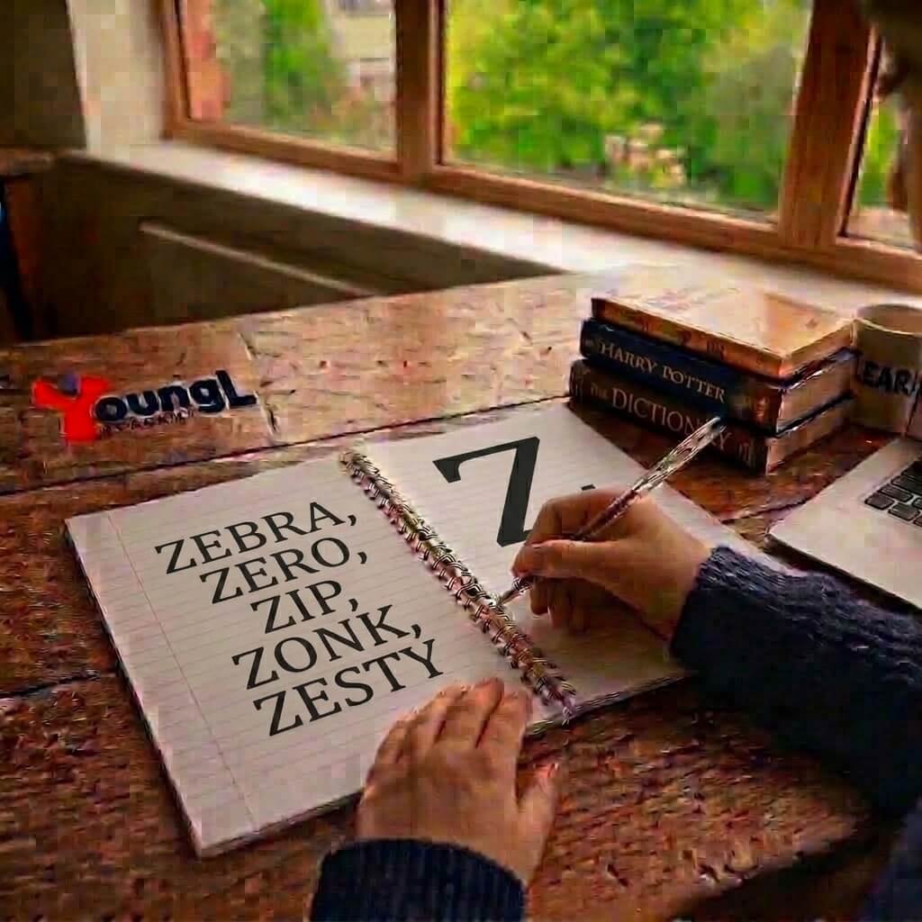 Z كلمات انجليزية تبدأ بحرف